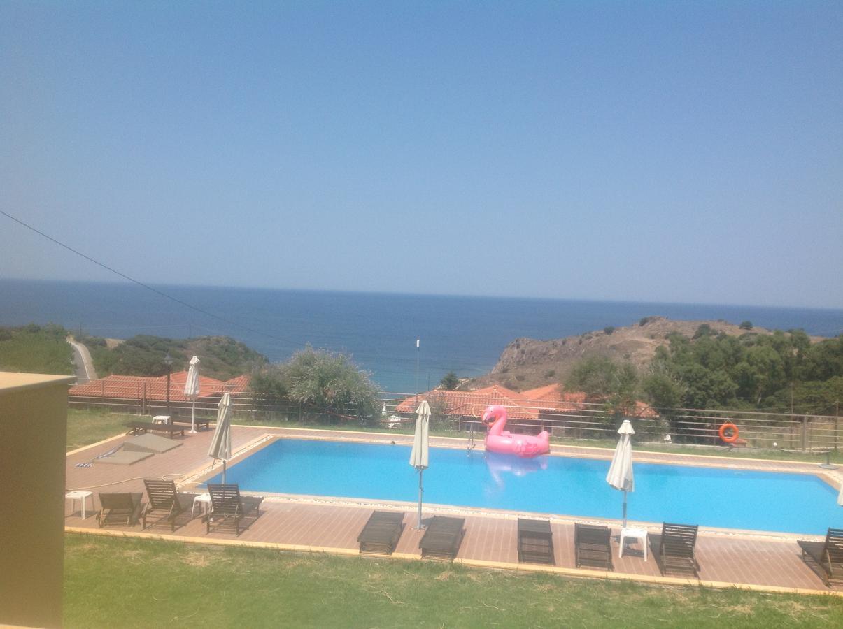 Molivos Sunset Apartments Míthimna Kültér fotó