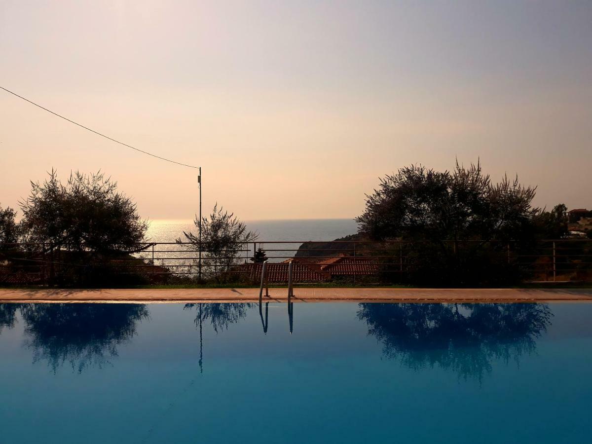 Molivos Sunset Apartments Míthimna Kültér fotó